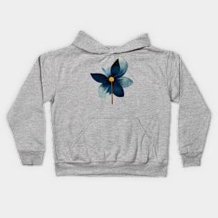 flower with stem Kids Hoodie